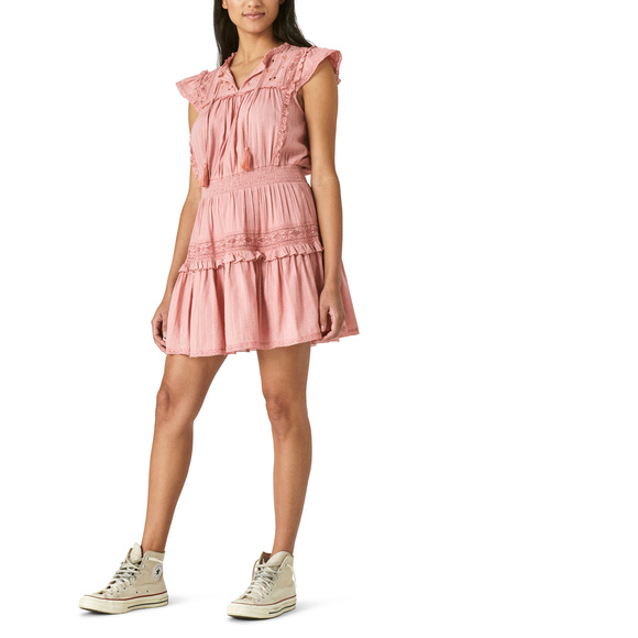 Lucky Brand Peasant Dress - Peach - Picture 3 of 3